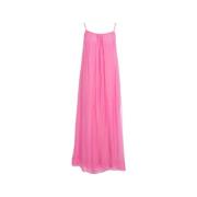 Roze Jurk Ss24 Handwas Kaos , Pink , Dames