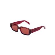 Smokey Astro Zonnebril Retrosuperfuture , Red , Heren