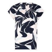 Casual Patroon Blouse Betty Barclay , Multicolor , Dames