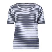 Gestreept Basis Shirt met Moderne Gesp Betty Barclay , Blue , Dames