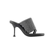 Pre-owned Leather heels JW Anderson Pre-owned , Black , Dames