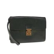 Pre-owned Leather louis-vuitton-bags Louis Vuitton Vintage , Black , D...