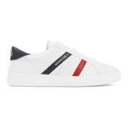 Witte lage top sneakers Moncler , White , Heren