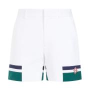 Witte Tailoring Shorts met Strepen Casablanca , White , Heren