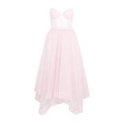 Roze & Paarse Day Dress Alexander McQueen , Pink , Dames