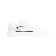Witte Sneakers Skate Deck Plimsoll Alexander McQueen , White , Heren