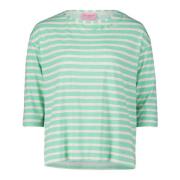 Gestreept Shirt met Zijsplitten Betty Barclay , Multicolor , Dames