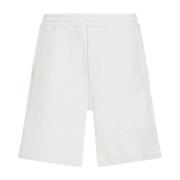 Witte katoenen Bermuda shorts Prada , White , Heren