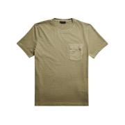 T-Shirts Fay , Green , Heren