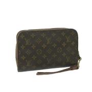 Pre-owned Canvas louis-vuitton-bags Louis Vuitton Vintage , Brown , Da...