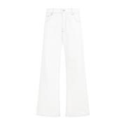 Witte Wide Leg Jeans Jacquemus , White , Dames