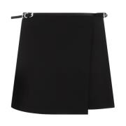 Zwarte Mini Wrap Rok Givenchy , Black , Dames