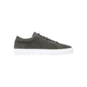 Eenvoudige Suède Sneaker Les Deux , Gray , Heren