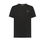 Stijlvolle T-shirts voor Mannen en Vrouwen Giuseppe Zanotti , Black , ...
