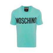 Stijlvolle T-shirts voor Mannen en Vrouwen Moschino , Green , Heren