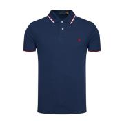 Klassieke Polo Shirts voor Mannen Ralph Lauren , Blue , Heren