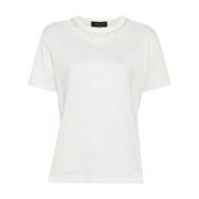 Witte T-shirts & Polo's voor vrouwen Fabiana Filippi , White , Dames