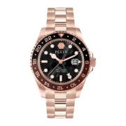 Gmt-I Challenger Horloge Philipp Plein , Pink , Heren