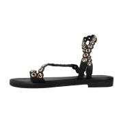 Stijlvolle Platte Sandalen voor Vrouwen Les Tropeziennes , Black , Dam...