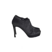 Pre-owned Wool heels Yves Saint Laurent Vintage , Black , Dames