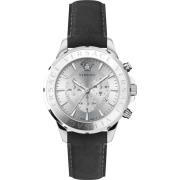 Heren Chronograaf Signature Horloge Versace , Gray , Heren