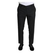 Suit Trousers Dolce & Gabbana , Black , Heren