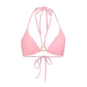 Valencia String-Tie Bikini Top Dames Only , Pink , Dames