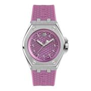 Extreme Lady Crystal Watch Philipp Plein , Purple , Dames