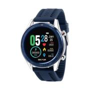 S-02 Smart Digitaal Blauw Horlogebandje Sector No Limits , Blue , Here...