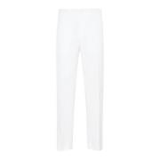 Witte Slim Fit Enkelpants Dior , White , Heren