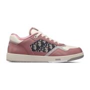 Leren sneakers met iconisch monogram Dior , Pink , Heren