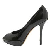 Pre-owned Leather heels Dior Vintage , Black , Dames