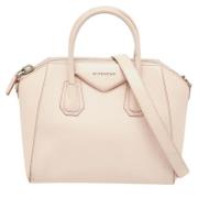 Pre-owned Leather handbags Givenchy Pre-owned , Pink , Dames