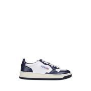 Wit/Blauwe Sneaker Autry , Multicolor , Dames