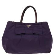 Pre-owned Fabric prada-bags Prada Vintage , Purple , Dames