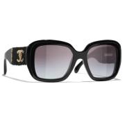 5512 Zonnebril - C622/S6 Chanel , Black , Unisex