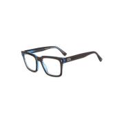 Bruin Blauwe Bril Stijlvol Model Dsquared2 , Brown , Unisex