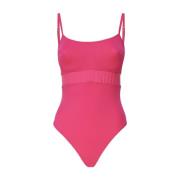 Fuchsia Badpak Moschino , Pink , Dames