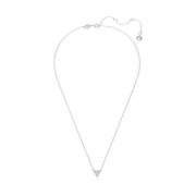 Trilliant-Cut Triangle Pendant Necklace Swarovski , Gray , Dames