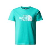 Korte Mouw Easy Junior T-shirt The North Face , Blue , Heren