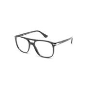 Po3329V 95 Optical Frame Persol , Black , Unisex