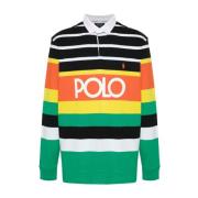 Multikleur Gebreid Poloshirt Polo Ralph Lauren , Multicolor , Heren