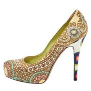 Pre-owned Fabric heels Dolce & Gabbana Pre-owned , Multicolor , Dames