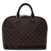 Pre-owned Canvas louis-vuitton-bags Louis Vuitton Vintage , Brown , Da...