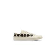 Chuck 70 Multi Heart Sneakers Comme des Garçons , Beige , Heren