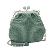Pasticcino Bag Extra Small Clutch Max Mara Weekend , Green , Dames