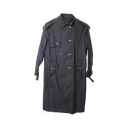 Pre-owned Nylon outerwear Burberry Vintage , Black , Dames