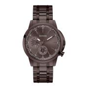 Elegante Quartz Herenhorloge Guess , Black , Heren