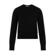 Zwarte Cashmere Pullover Sweater Max Mara , Black , Dames