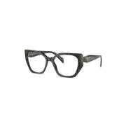 Klassiek Zwart Optisch Montuur Prada , Black , Dames